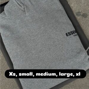 Essentials Heather Gray Pullover